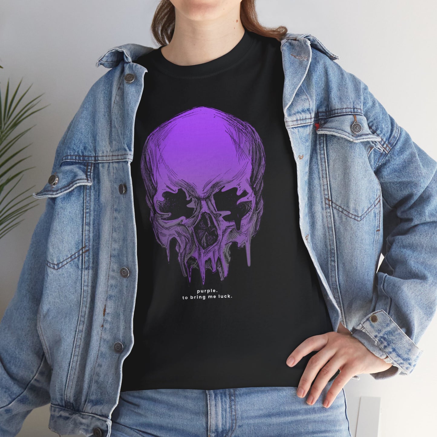 Purple - Unisex Heavy Cotton Tee