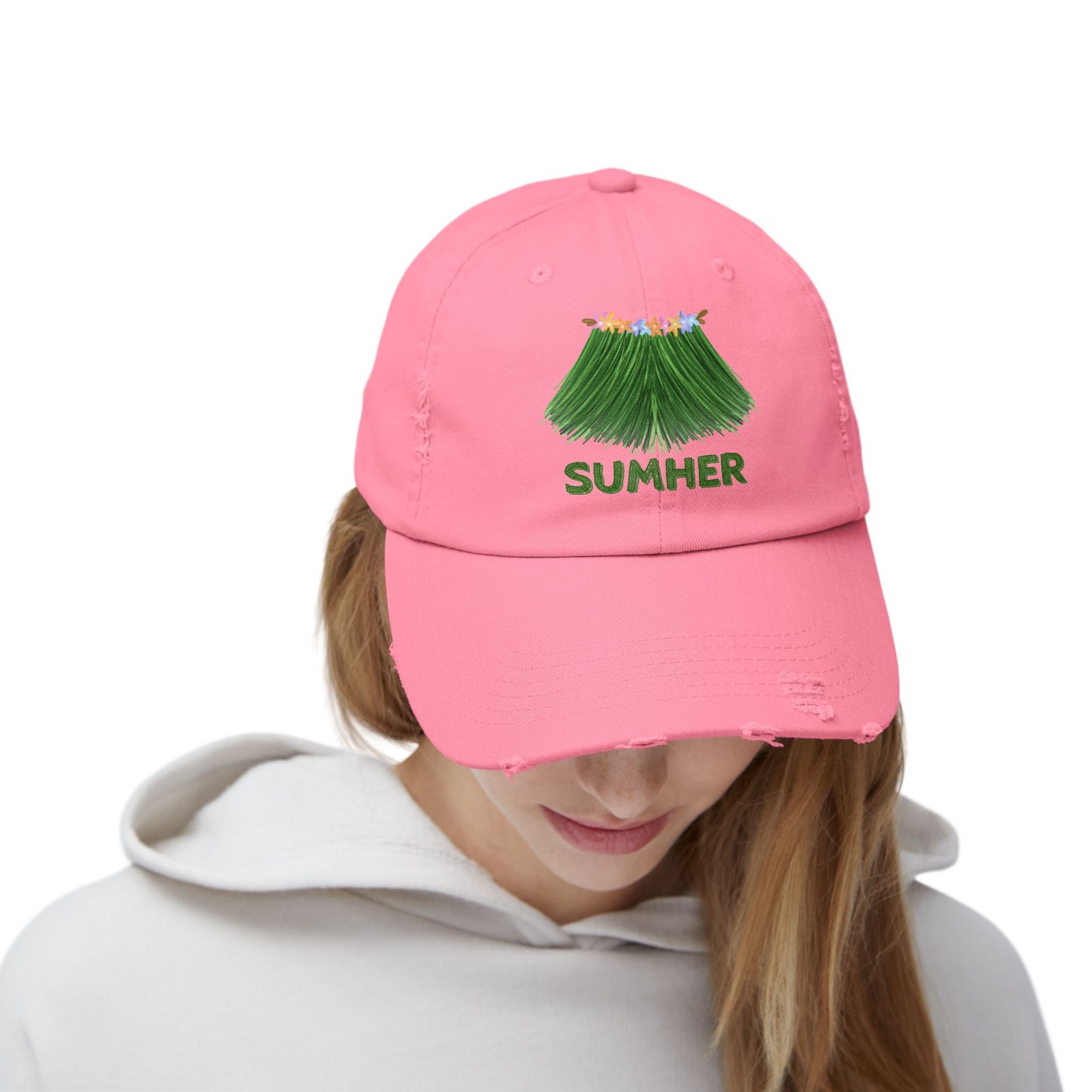 SUMHER - Unisex Distressed Cap