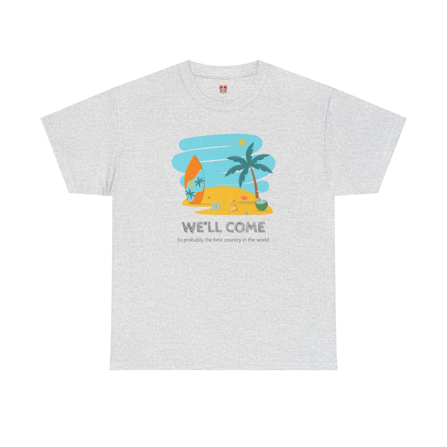 WELLCOME - Unisex Heavy Cotton Tee