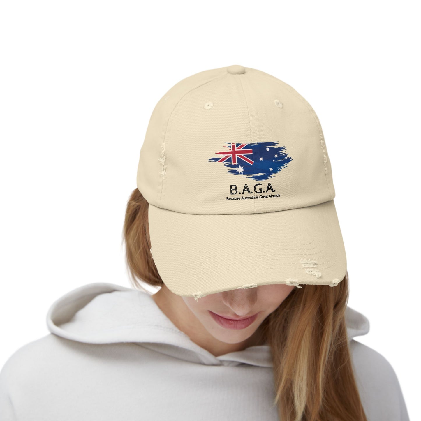 BAGA - Unisex Distressed Cap