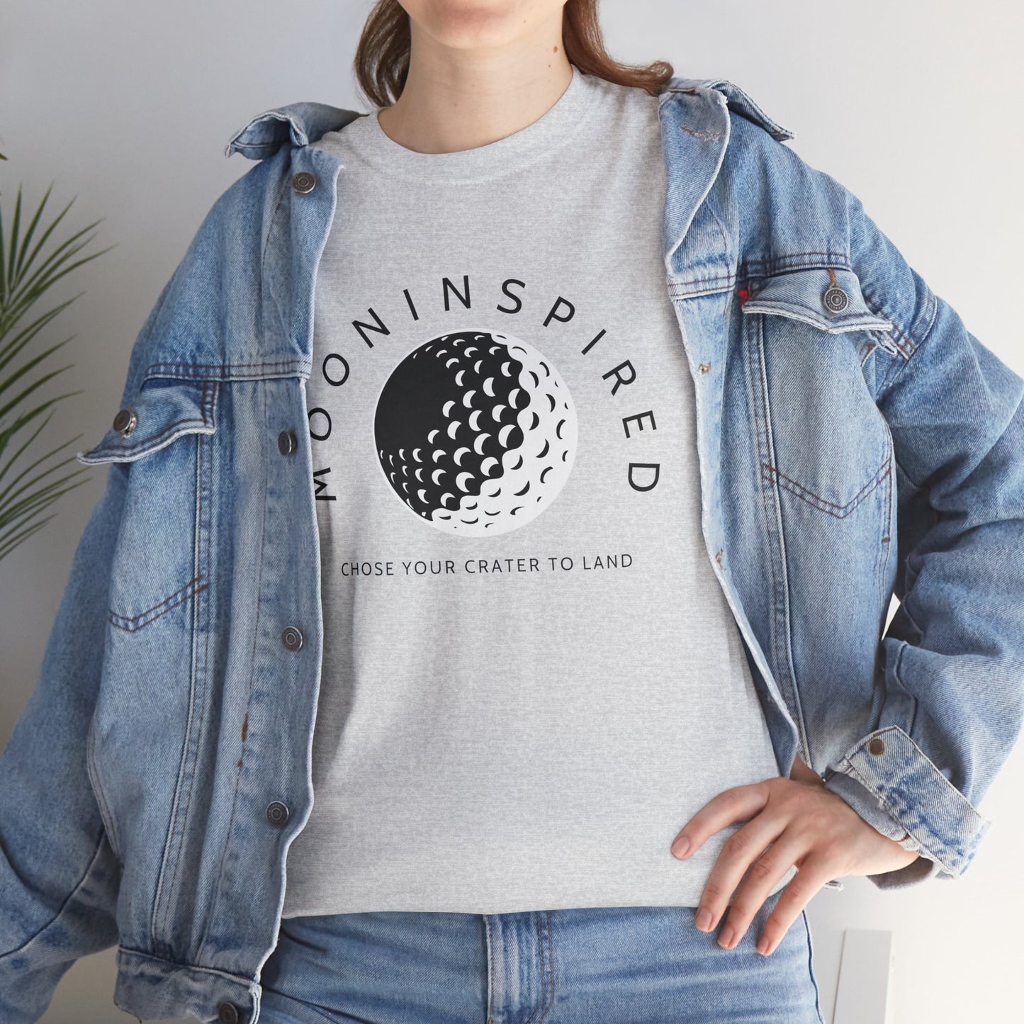 Moon inspired - Unisex Heavy Cotton Tee