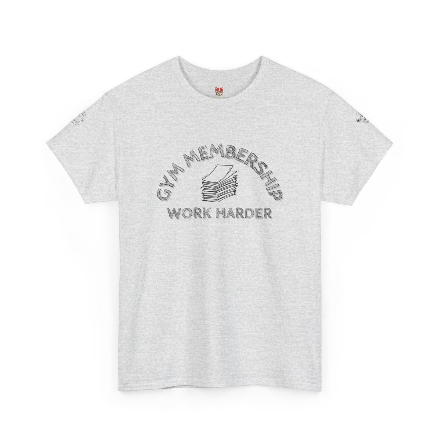 BD WORK HARDER - Unisex Heavy Cotton Tee