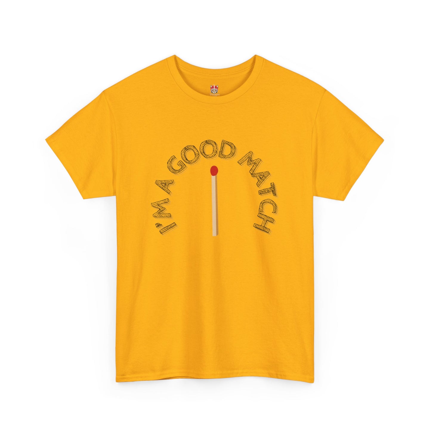 GOOD MATCH - Unisex Heavy Cotton Tee