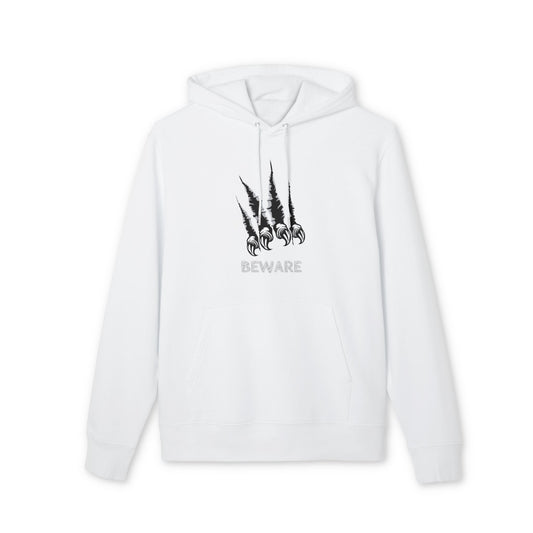 Beware Claw Design Unisex Hoodie - Perfect for Halloween and Everyday Wear