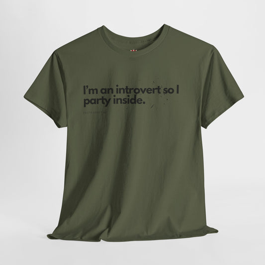 Introvert - Unisex Heavy Cotton Tee