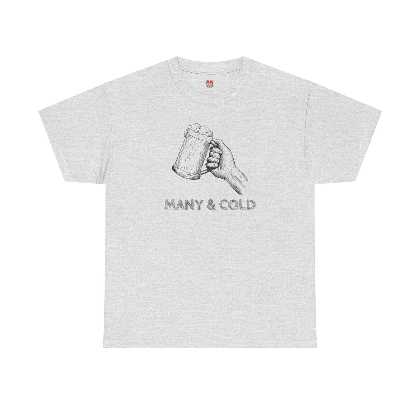 MANY & COLD - Unisex Heavy Cotton Tee