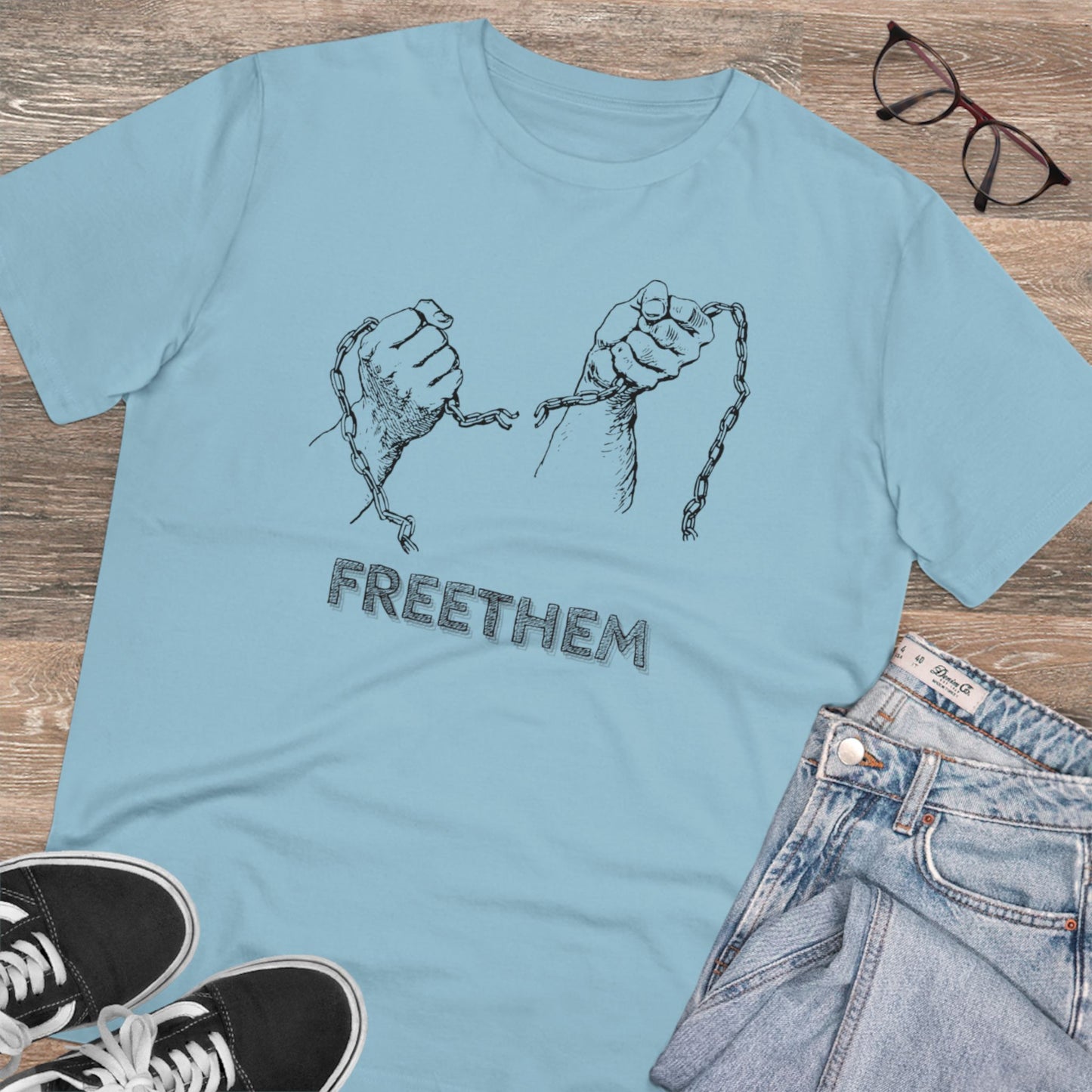 FREETHEM - Organic T-shirt - Unisex