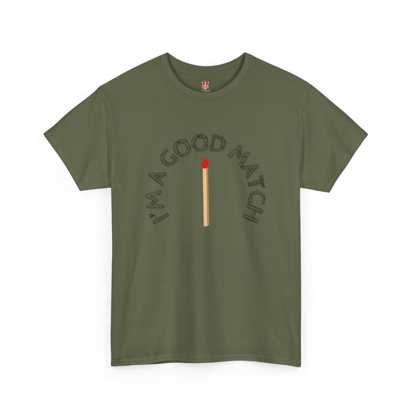 GOOD MATCH - Unisex Heavy Cotton Tee