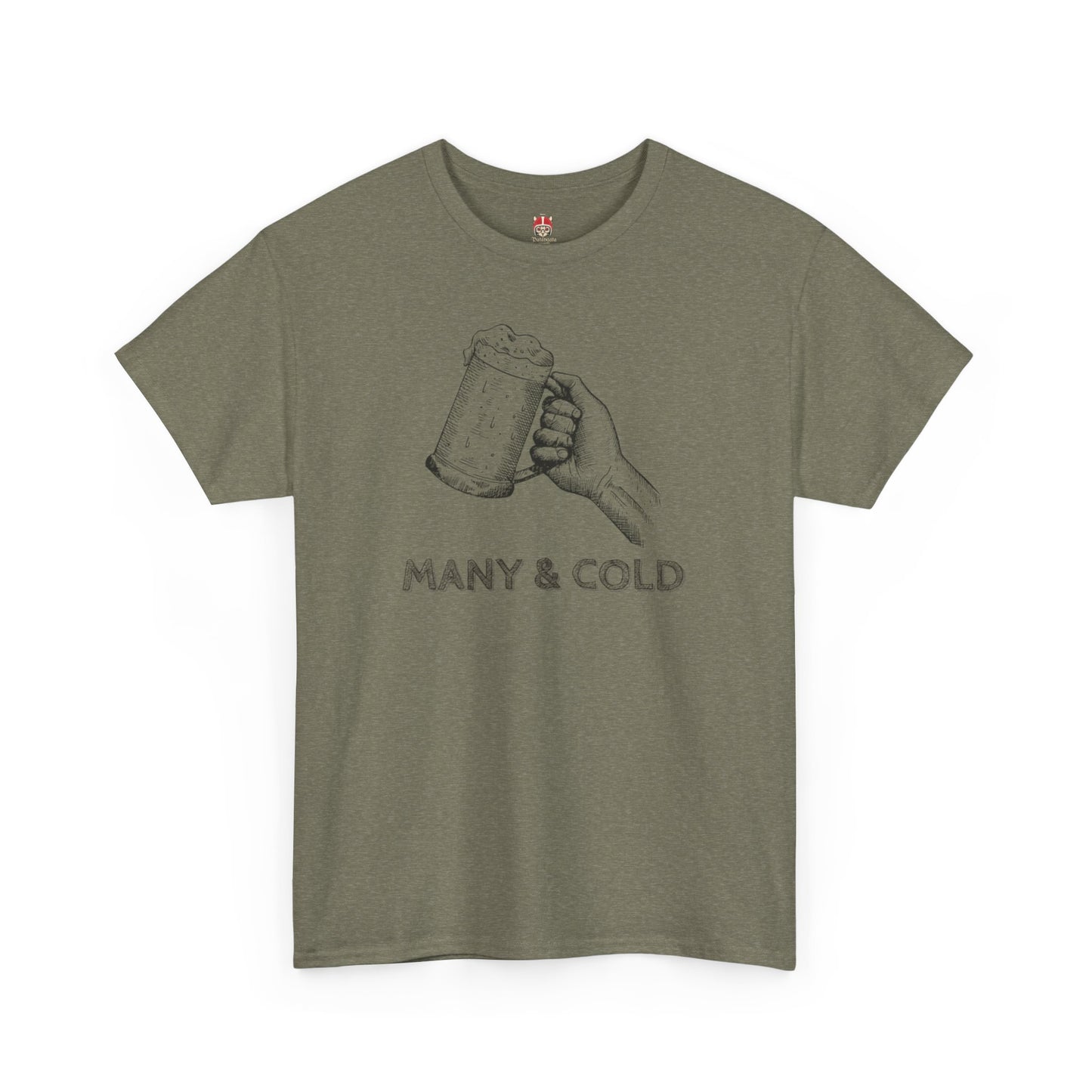 MANY & COLD - Unisex Heavy Cotton Tee