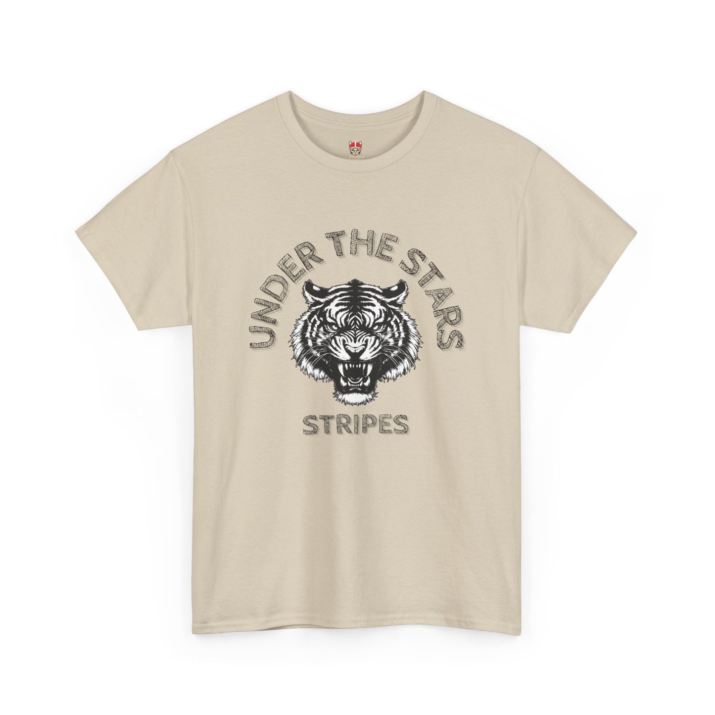 STRIPES - Unisex Heavy Cotton Tee