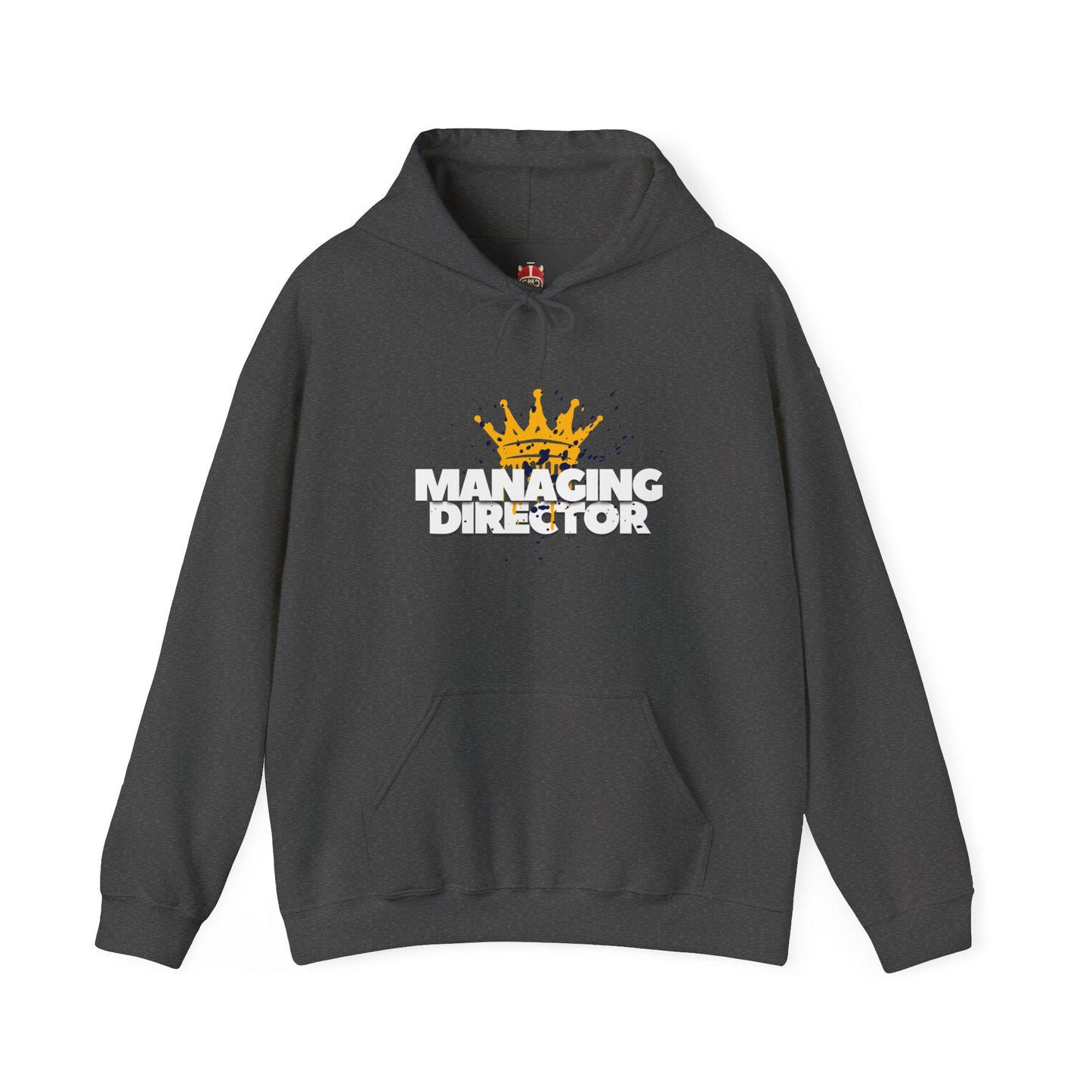 Managing Director Crown Hoodie — Leadership Sweatshirt for Bosses & Executives