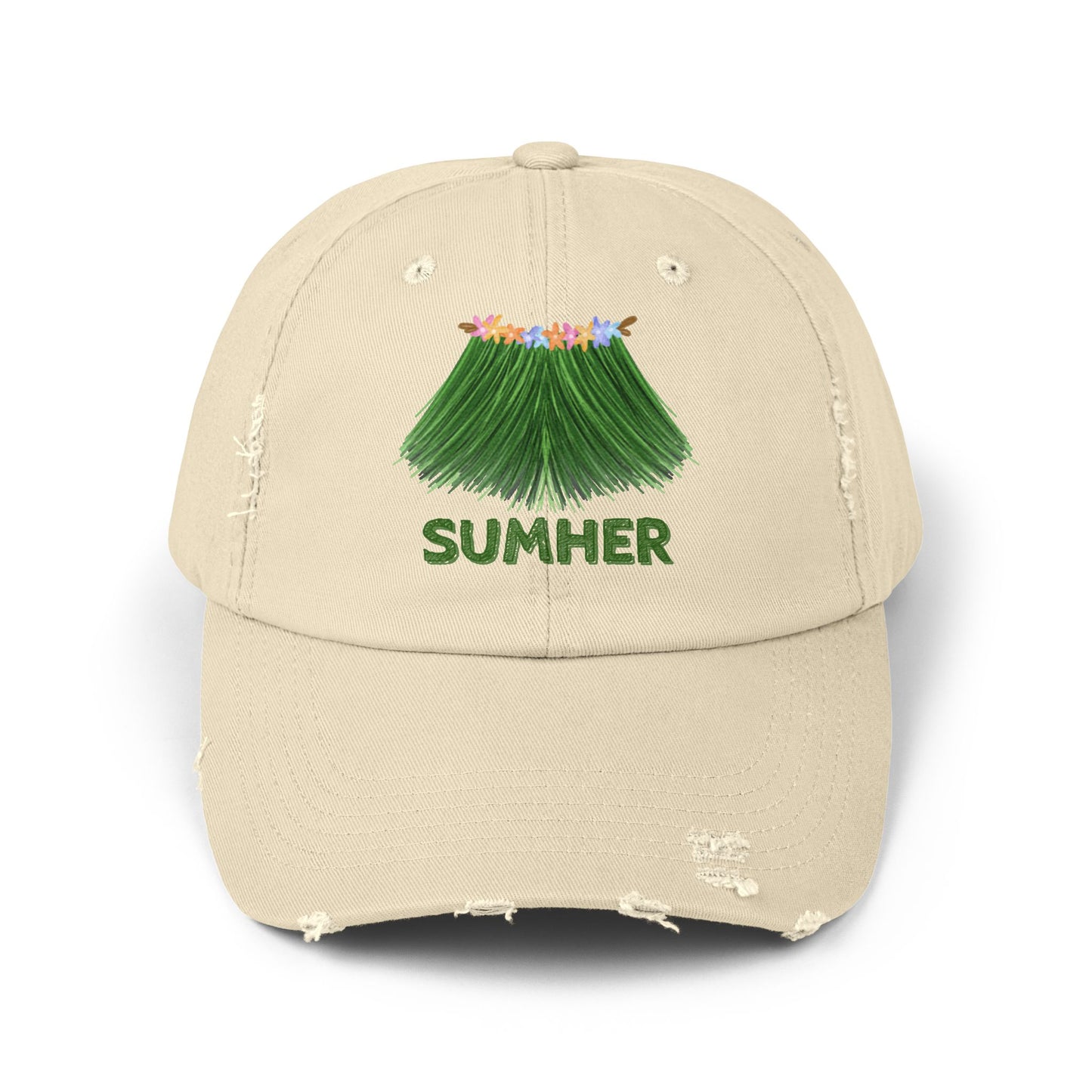 SUMHER - Unisex Distressed Cap