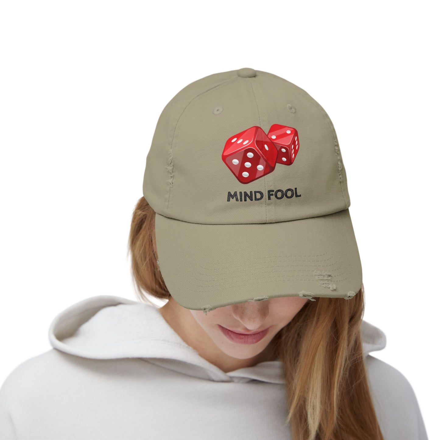 MINDFOOL - Unisex Distressed Cap