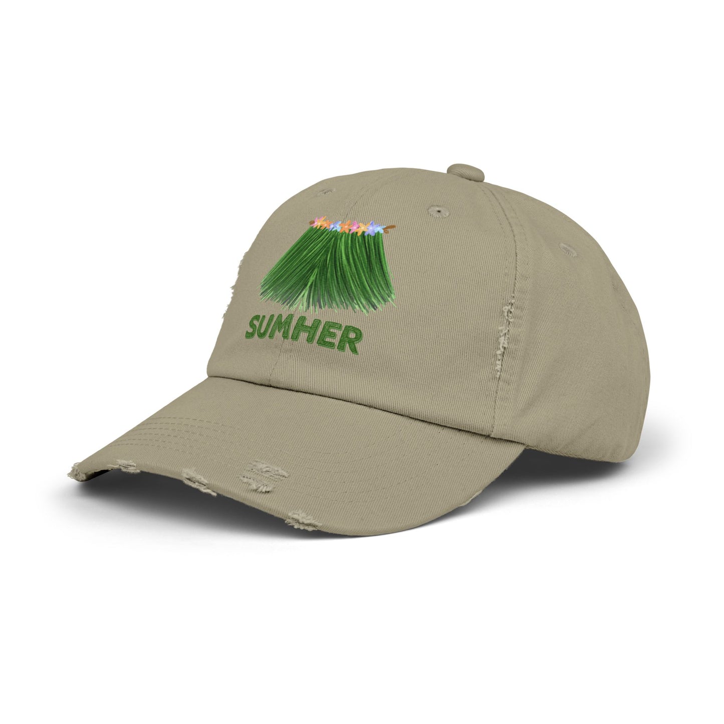 SUMHER - Unisex Distressed Cap