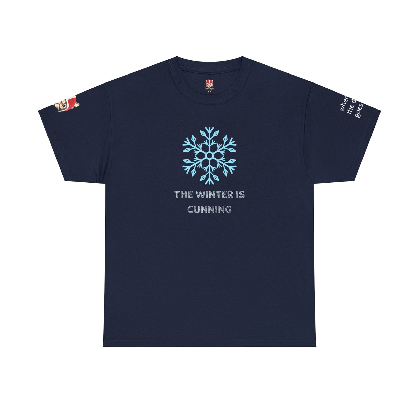 THE WINTER IS CUNNING - Unisex Heavy Cotton Tee