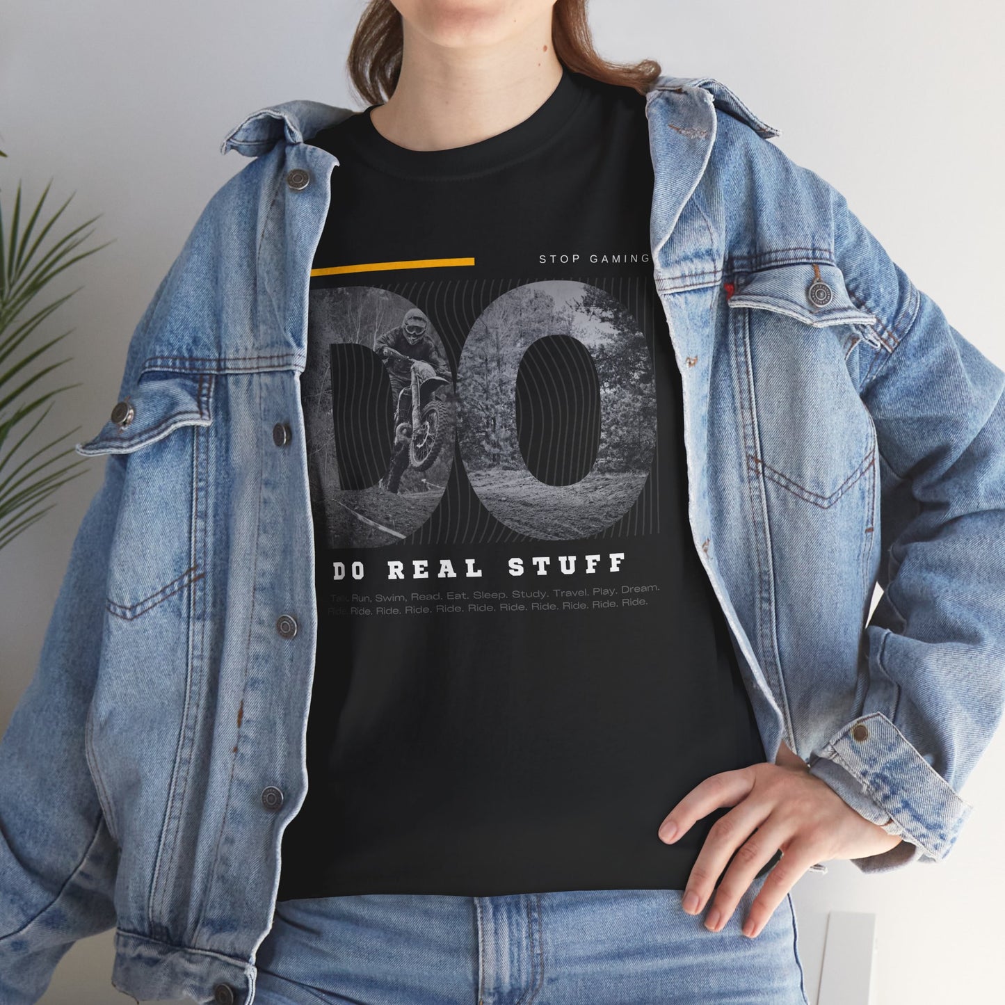 DO REAL STUFF - Unisex Heavy Cotton Tee