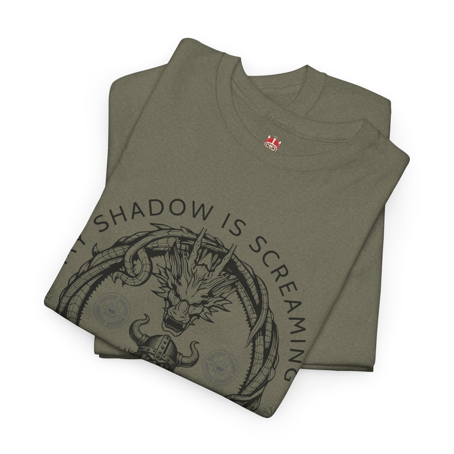 MY SHADOW IS SCREAMING - Unisex Heavy Cotton Tee