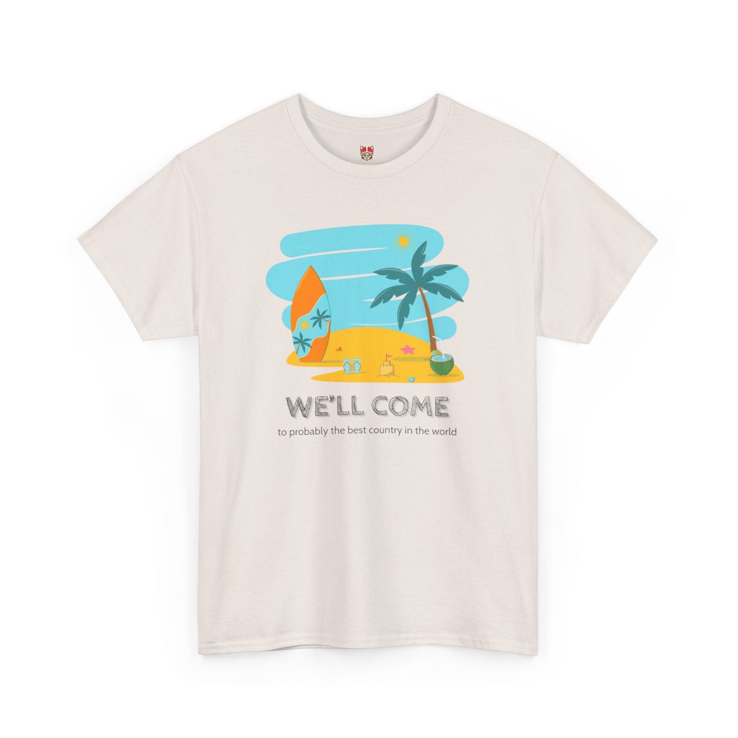 WELLCOME - Unisex Heavy Cotton Tee