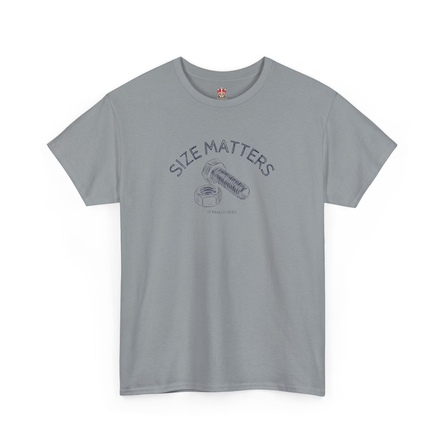 SIZE MATTERS - Unisex Heavy Cotton Tee