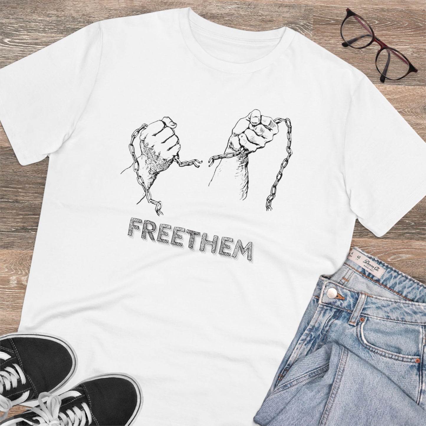 FREETHEM - Organic T-shirt - Unisex