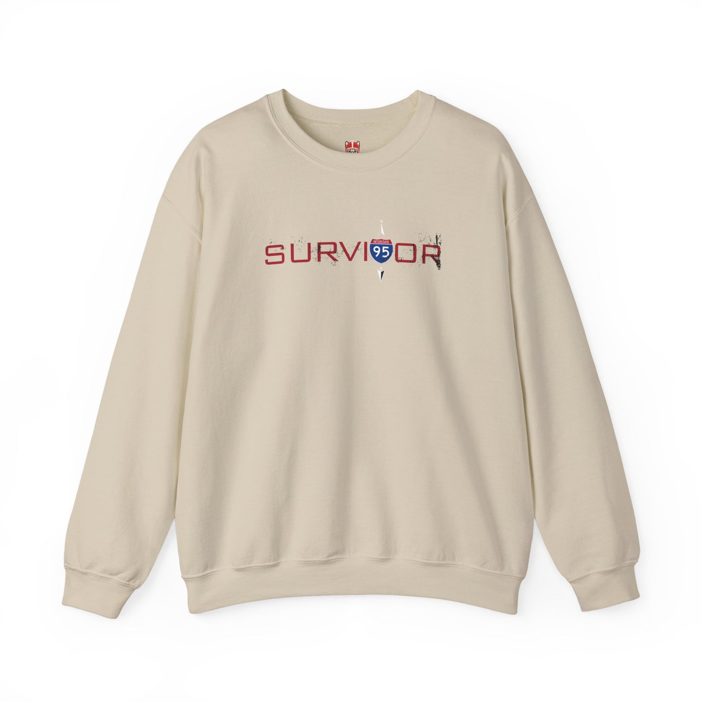 Survivor I-95 Route Patch Crewneck Sweatshirt
