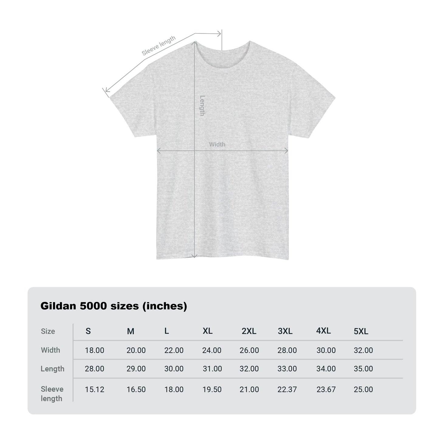 Upgraded - Unisex Heavy Cotton Tee