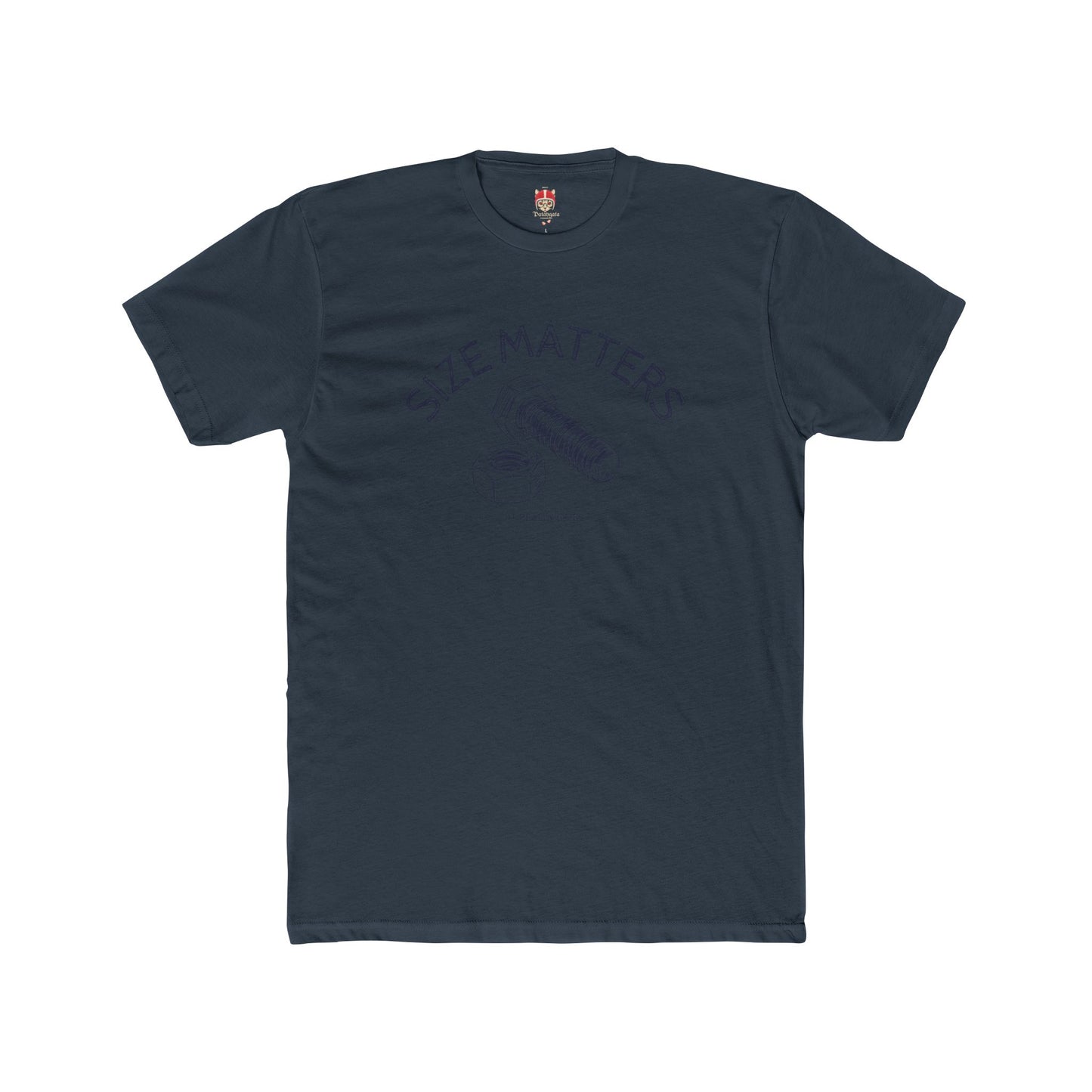 SIZE MATTERS - Unisex Cotton Crew Tee