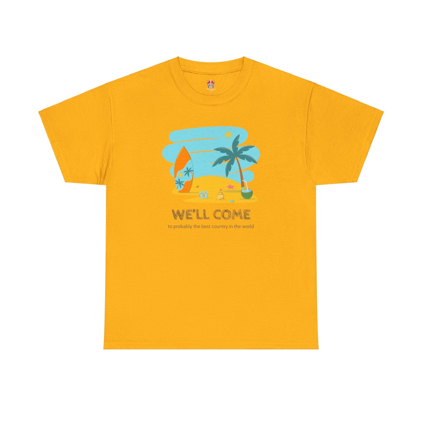 WELLCOME - Unisex Heavy Cotton Tee