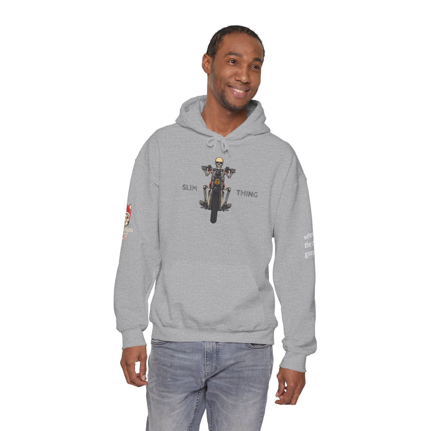 SLIM THING - Unisex Heavy Blend™ Hooded Sweatshirt