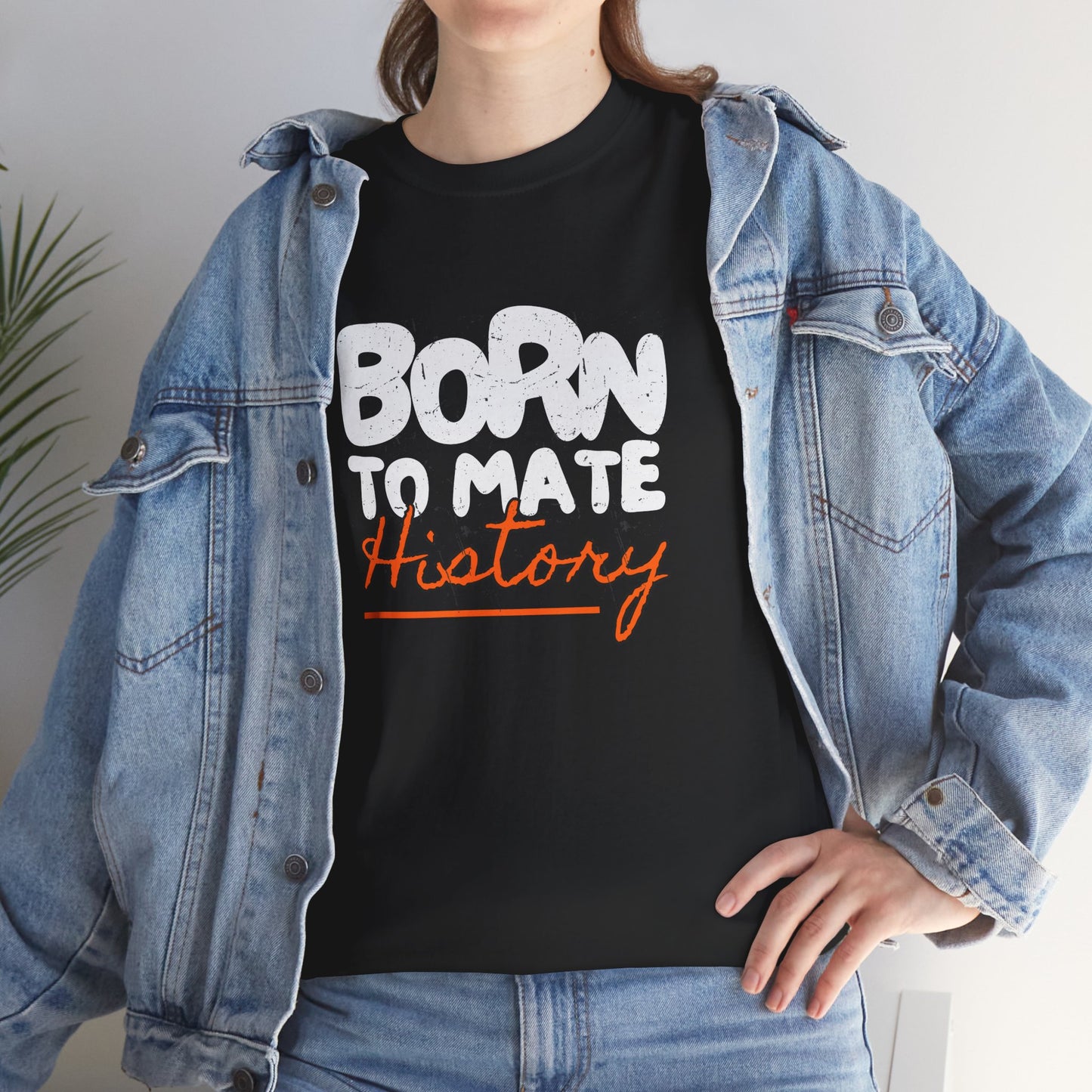 Born to mate - Unisex Heavy Cotton Tee