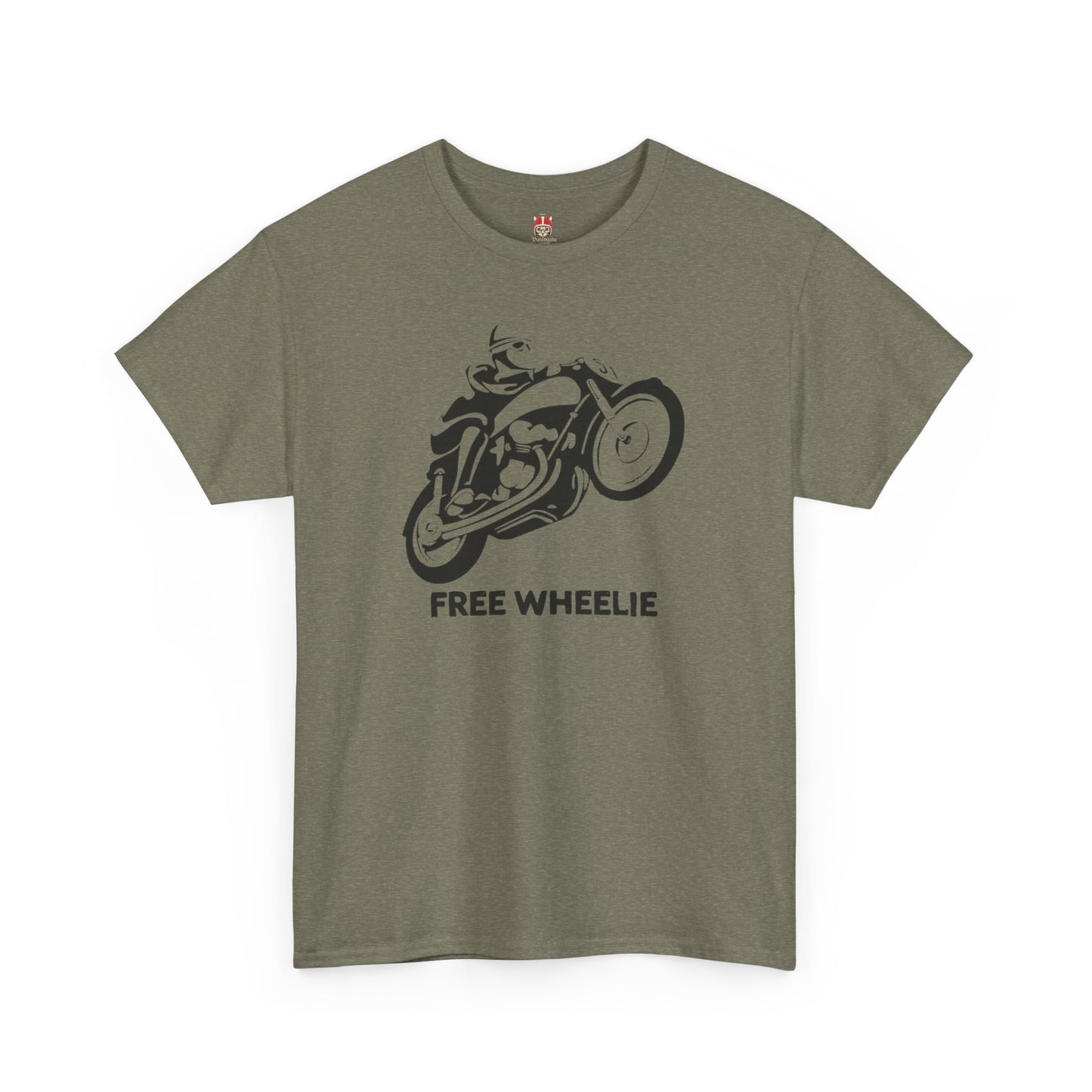 FREE WHEELIE - Unisex Heavy Cotton Tee