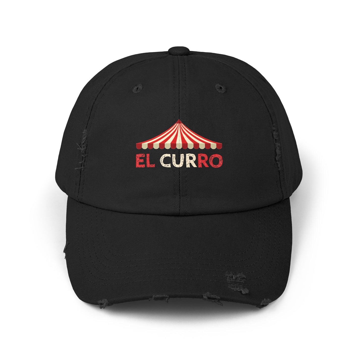 EL CURRO - Unisex Distressed Cap