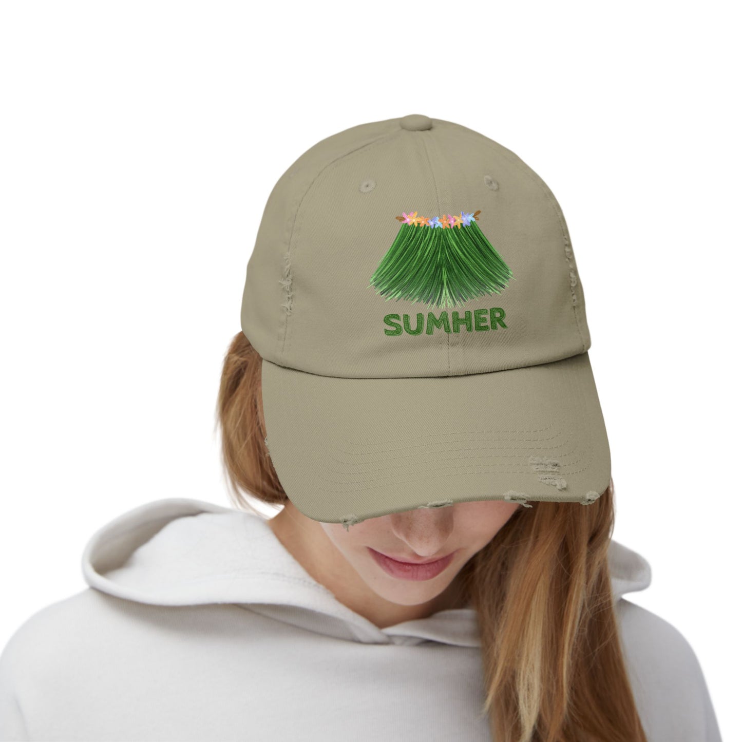 SUMHER - Unisex Distressed Cap