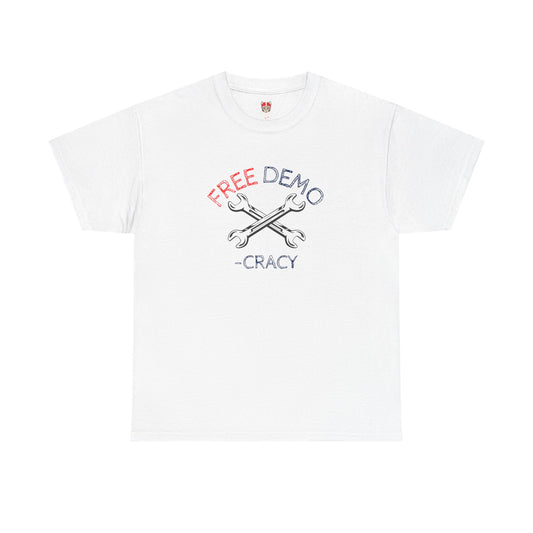 FREE DEMOCRACY - Unisex Heavy Cotton Tee