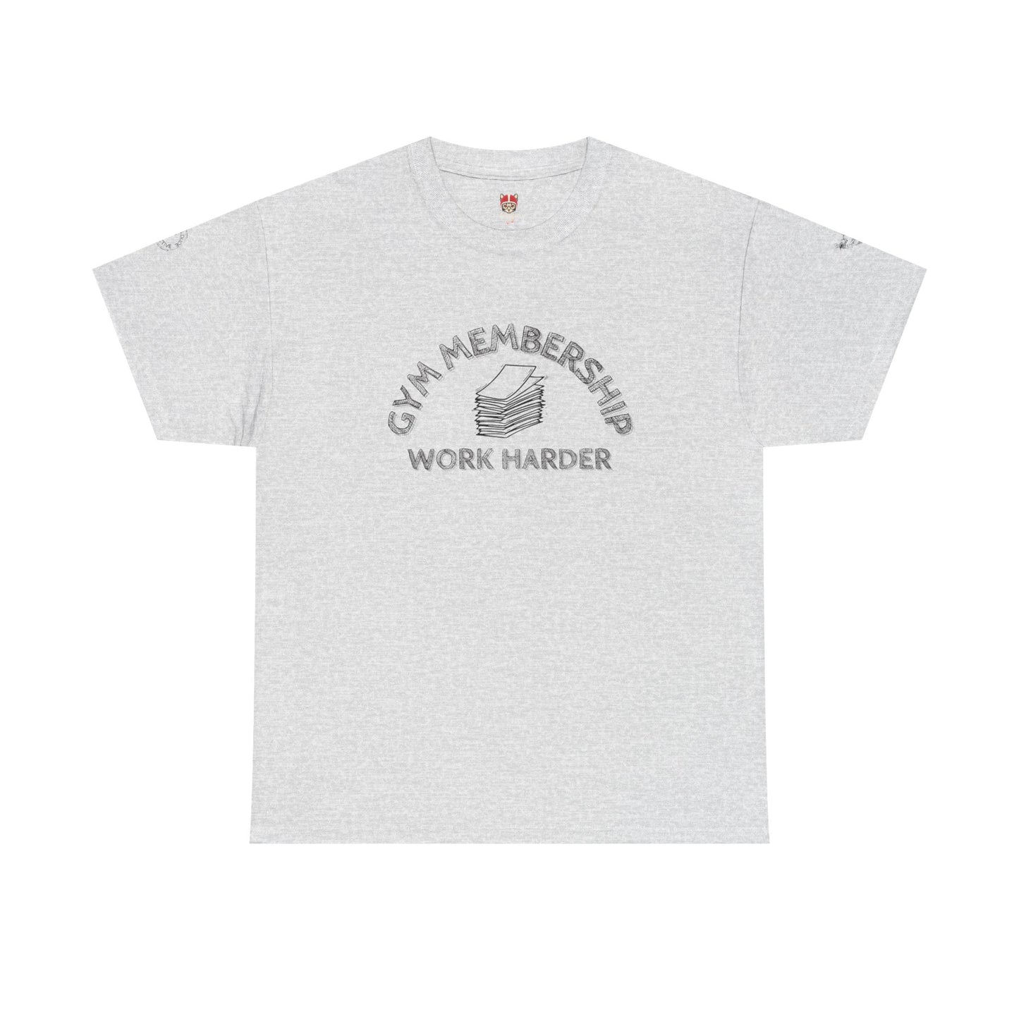 BD WORK HARDER - Unisex Heavy Cotton Tee