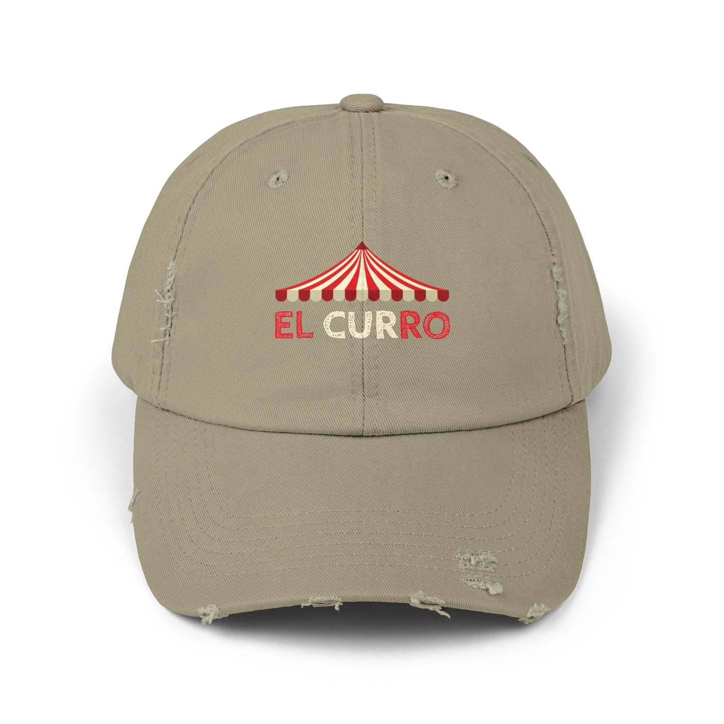 EL CURRO - Unisex Distressed Cap