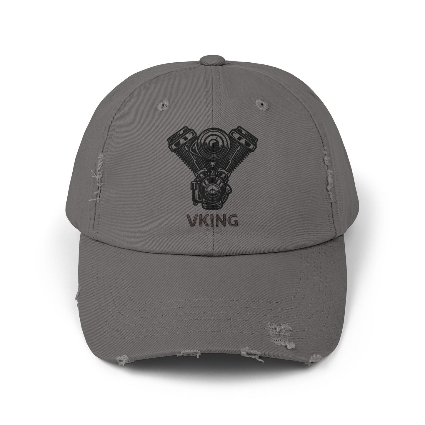 VKING  - Unisex Distressed Cap