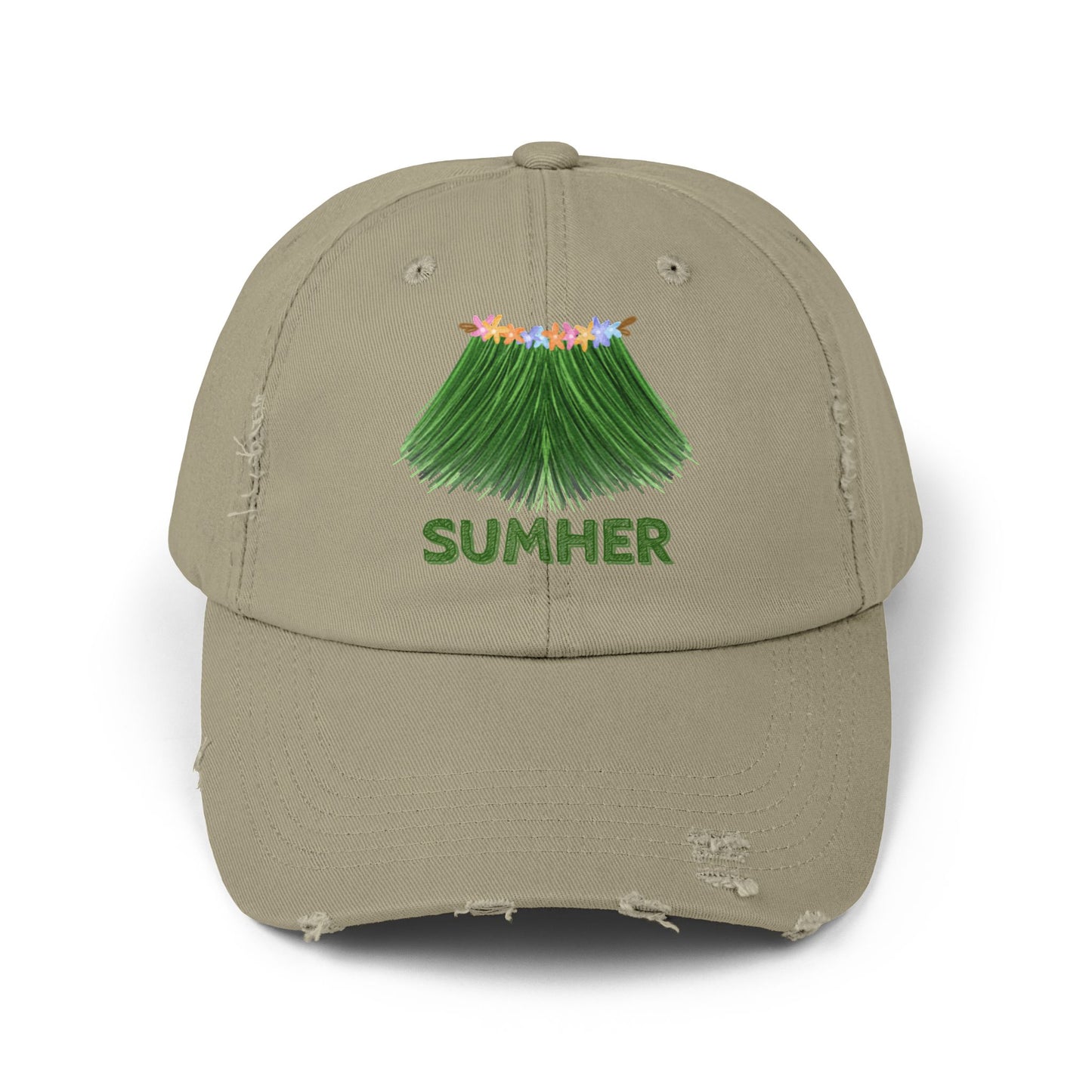 SUMHER - Unisex Distressed Cap