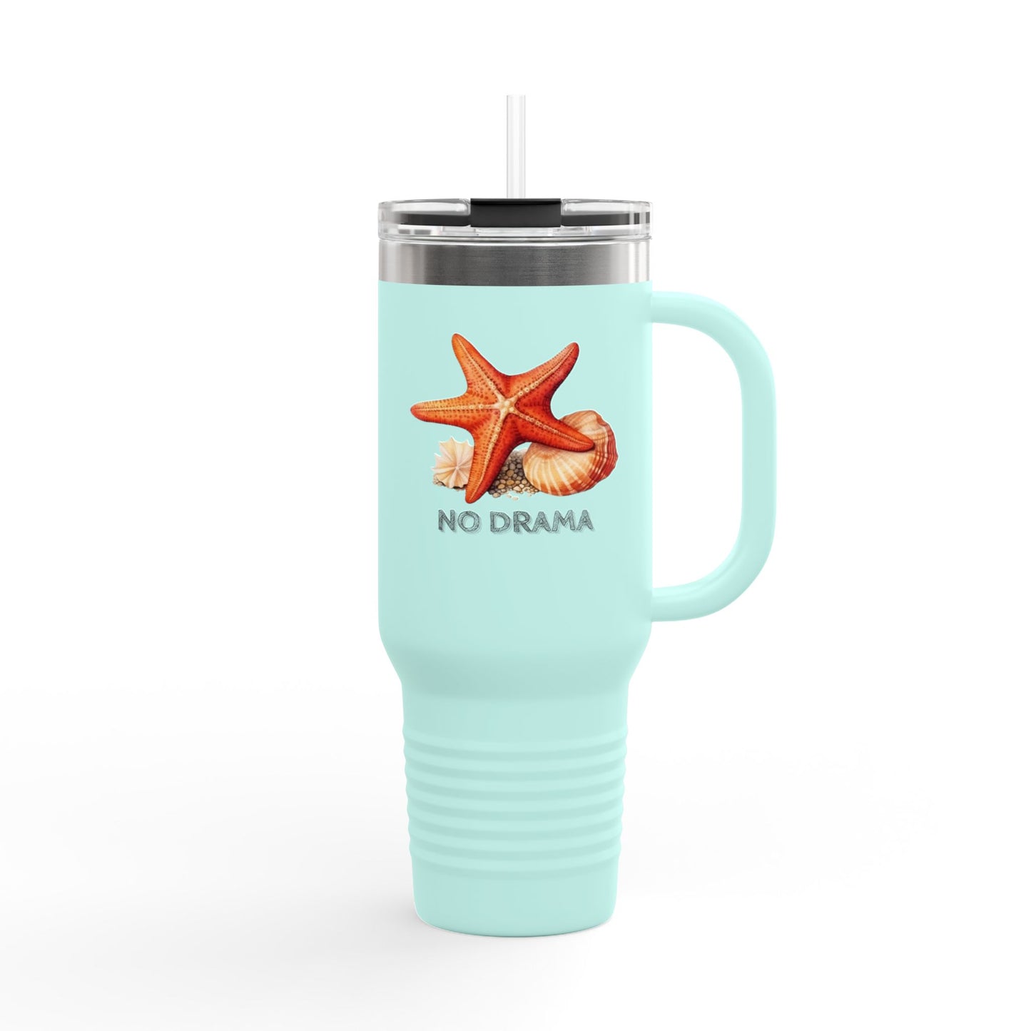 NO DRAMA - Insulated Travel Mug, 40oz