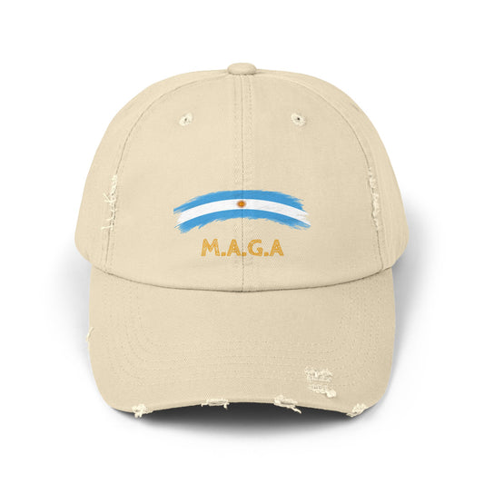 MAGA - Unisex Distressed Cap