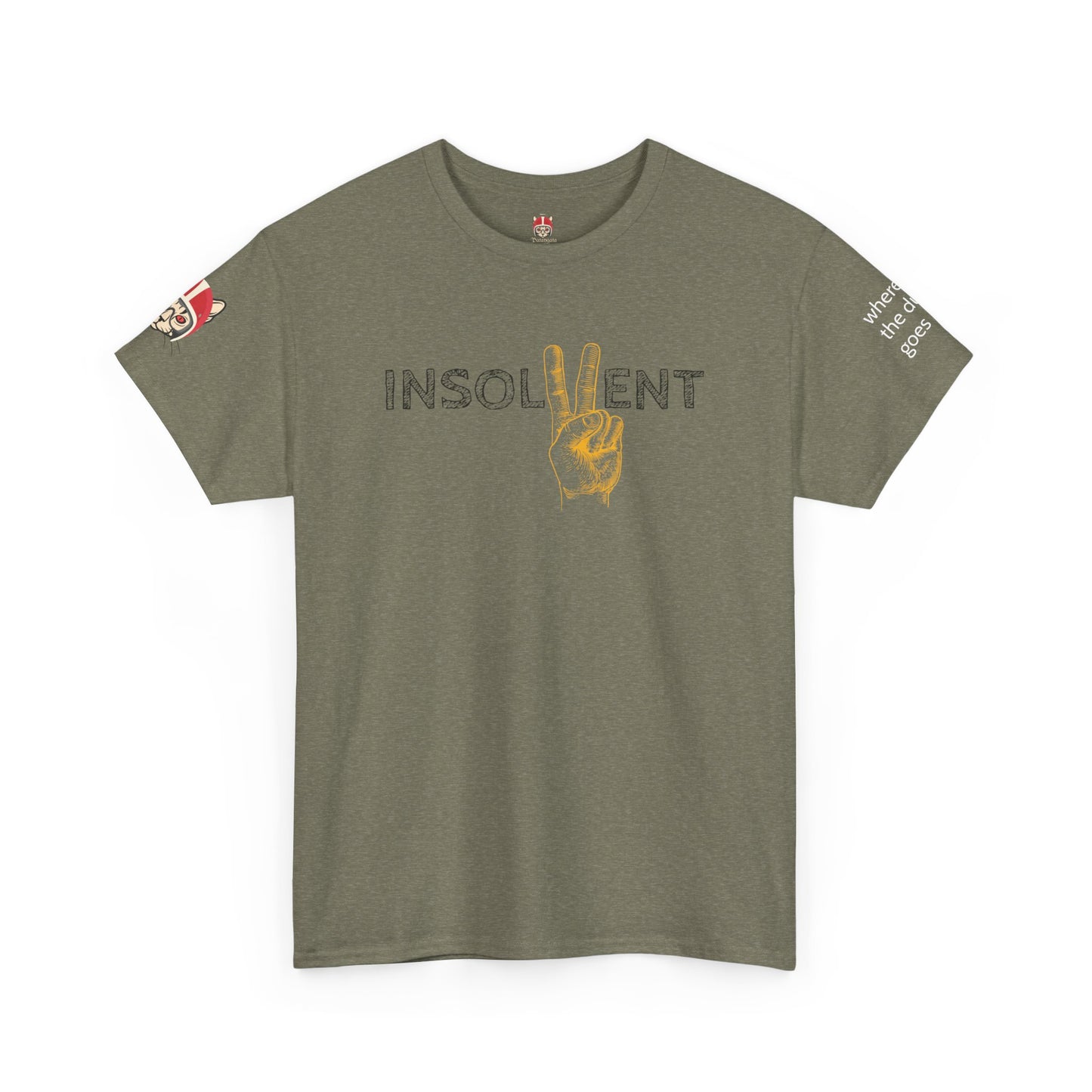 INSOLVENT - Unisex Heavy Cotton Tee