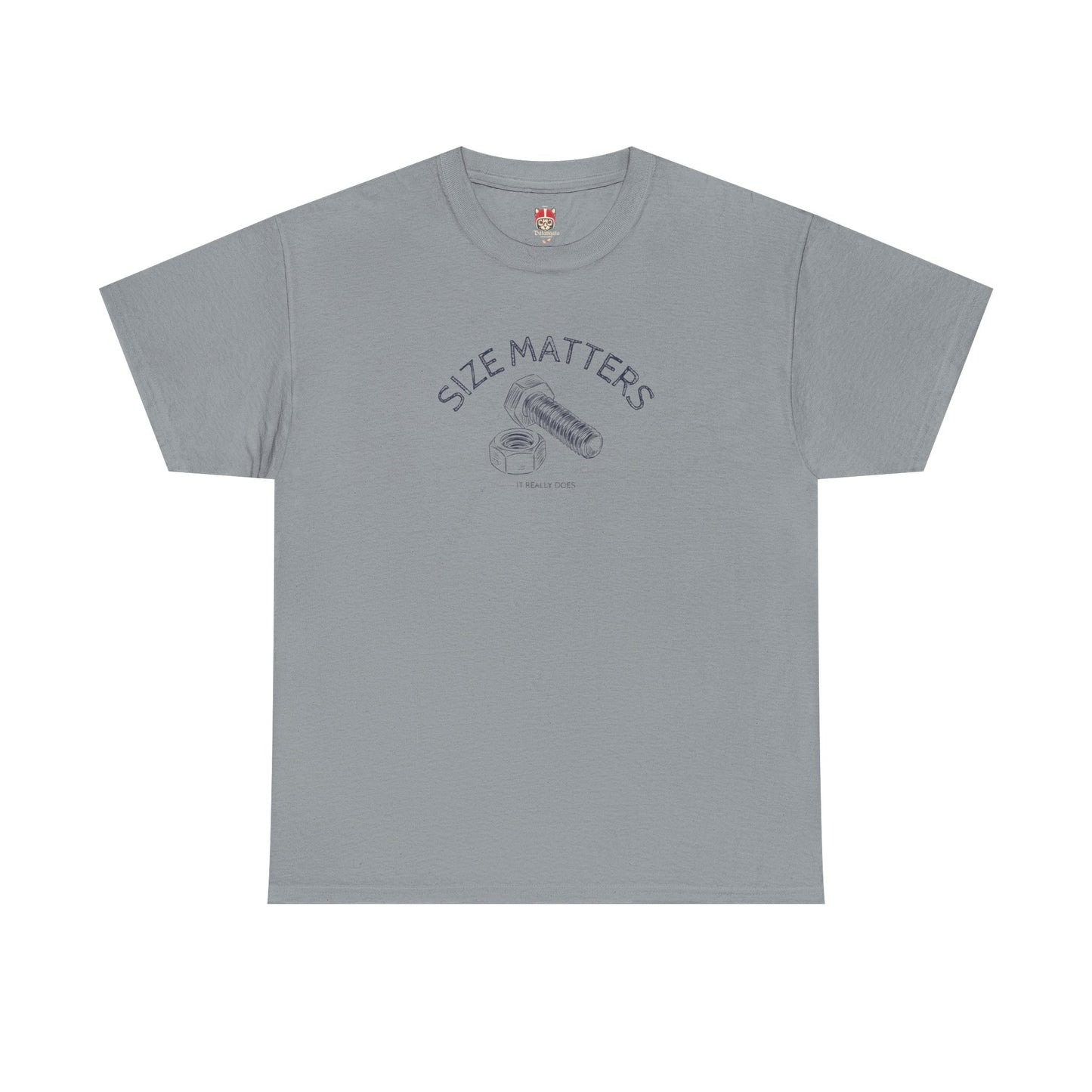 SIZE MATTERS - Unisex Heavy Cotton Tee