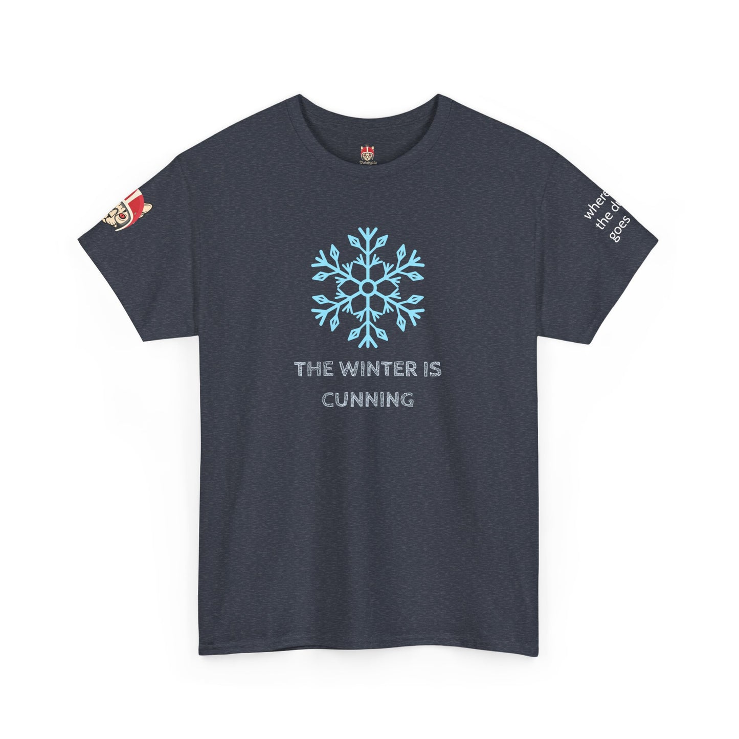 THE WINTER IS CUNNING - Unisex Heavy Cotton Tee