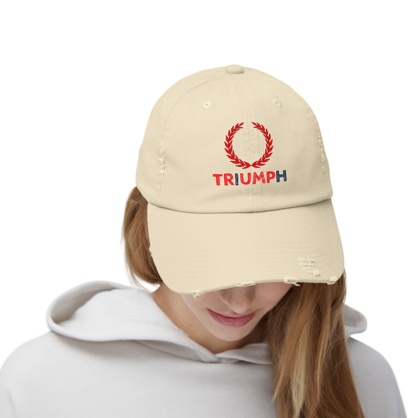 TRIUMPH - Unisex Distressed Cap