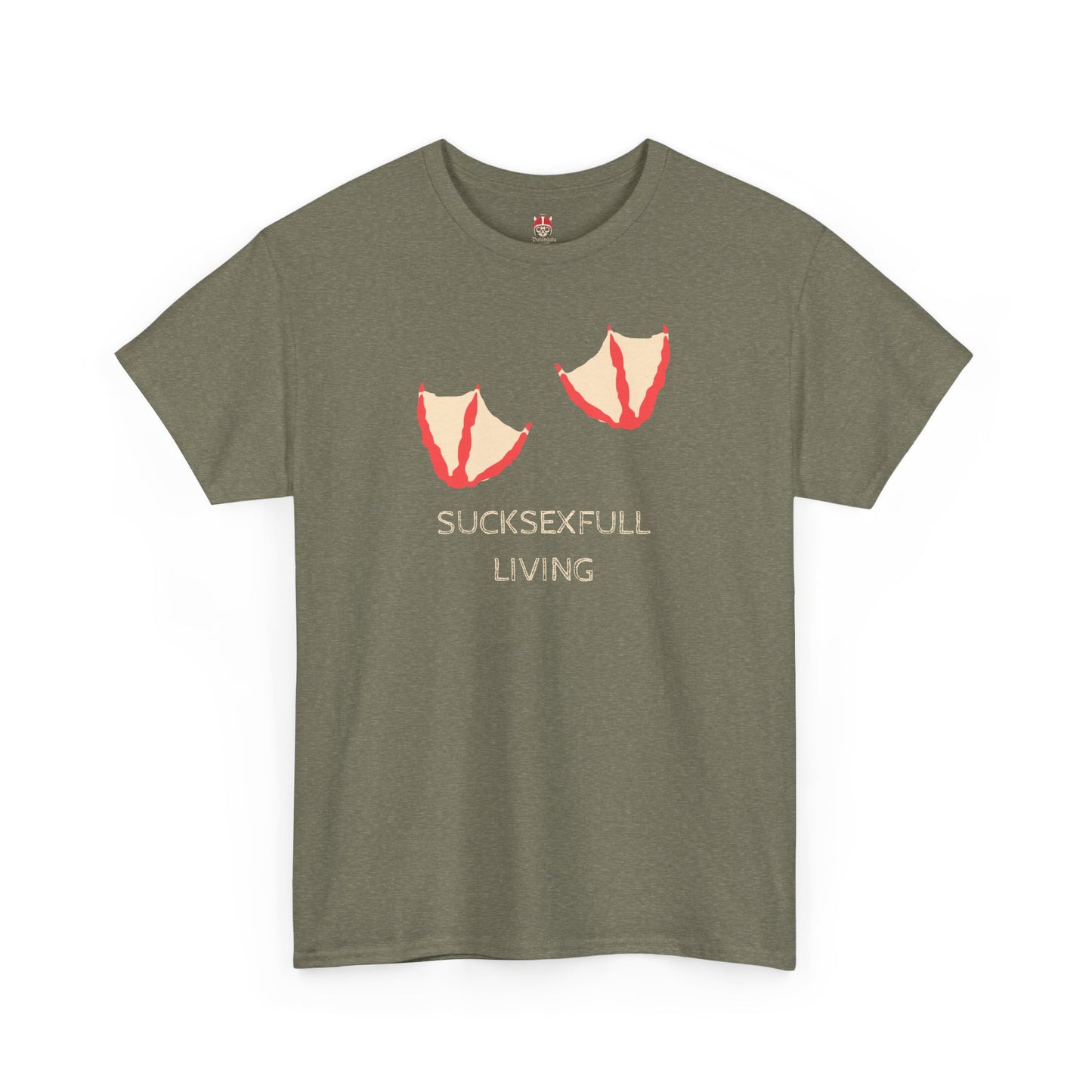 SUCKSEXFUL LIVING - Unisex Heavy Cotton Tee