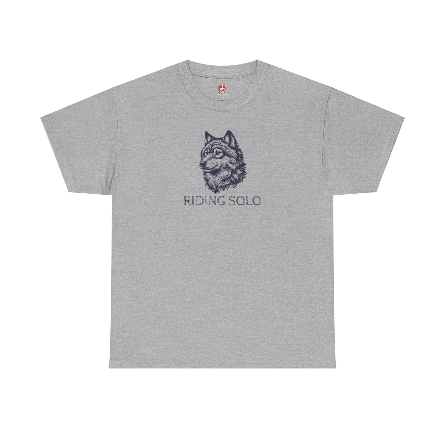 RIDING SOLO - Unisex Heavy Cotton Tee