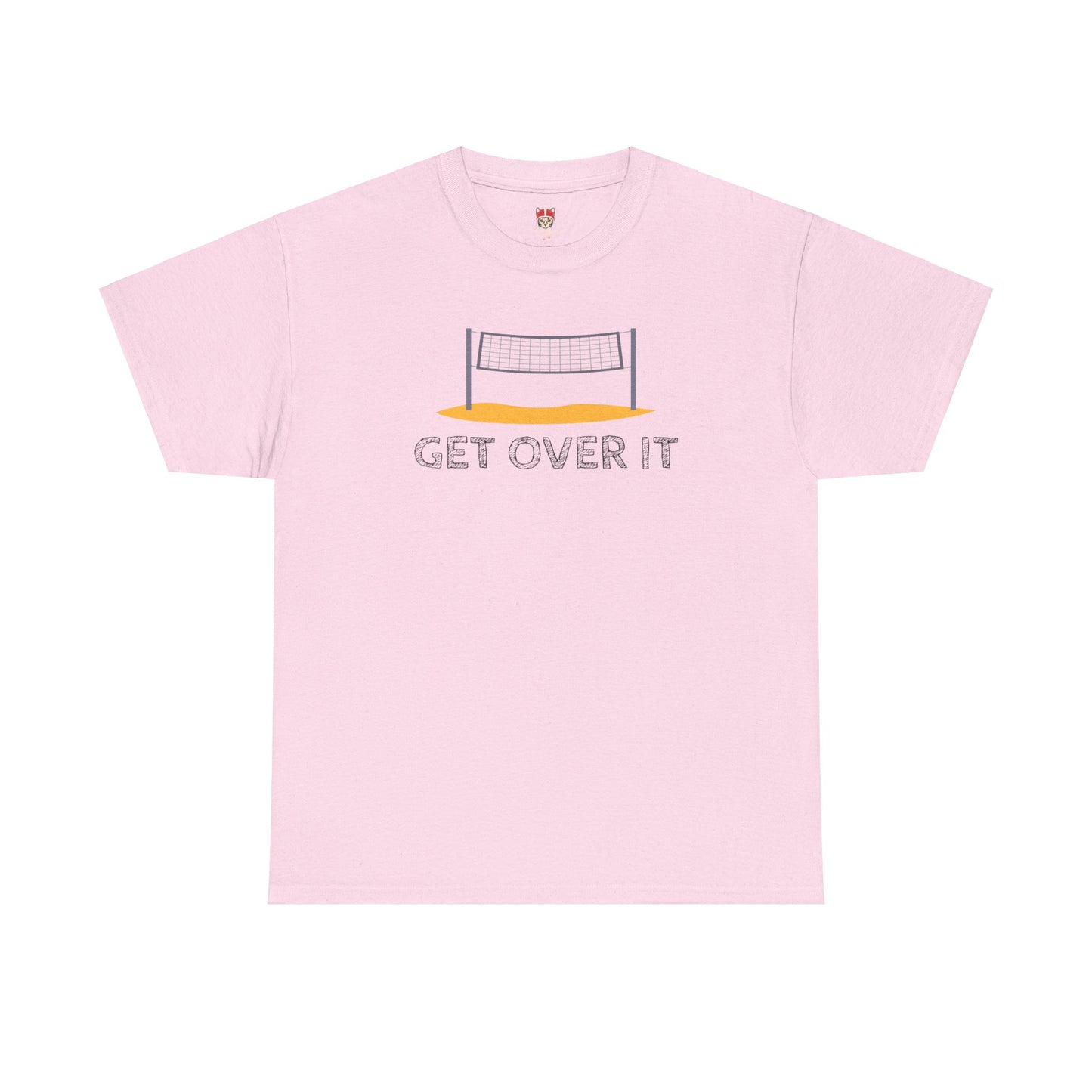 GET OVER IT - Unisex Heavy Cotton Tee