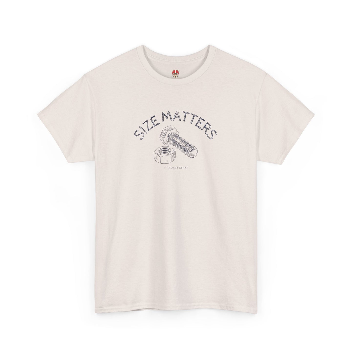 SIZE MATTERS - Unisex Heavy Cotton Tee