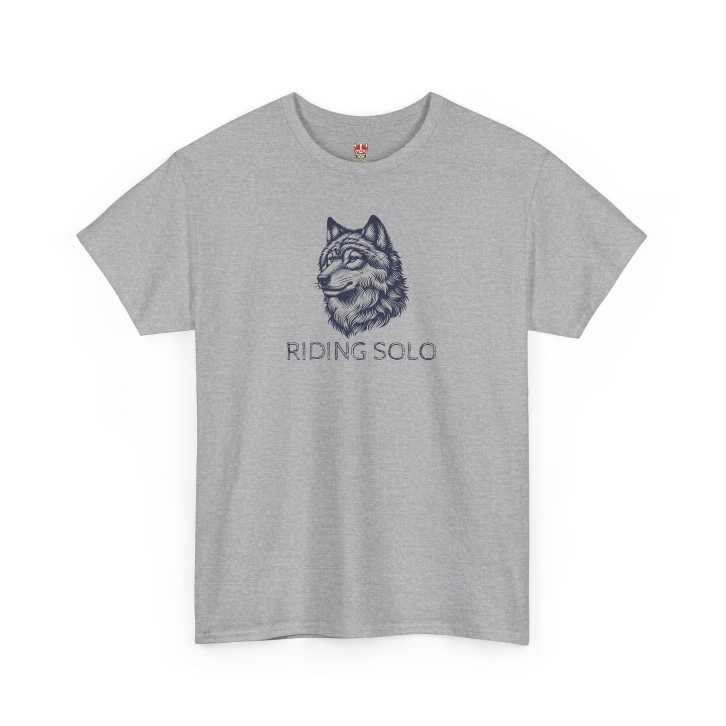 RIDING SOLO - Unisex Heavy Cotton Tee