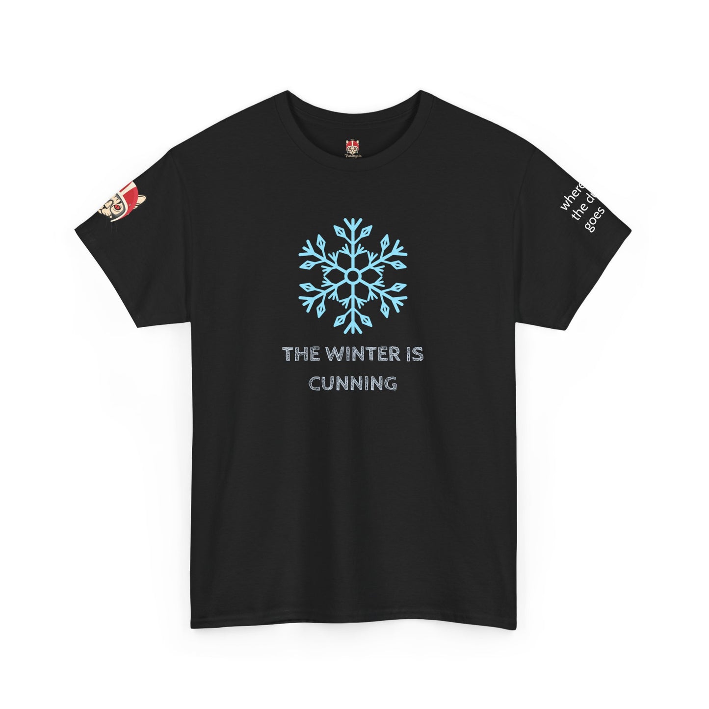 THE WINTER IS CUNNING - Unisex Heavy Cotton Tee